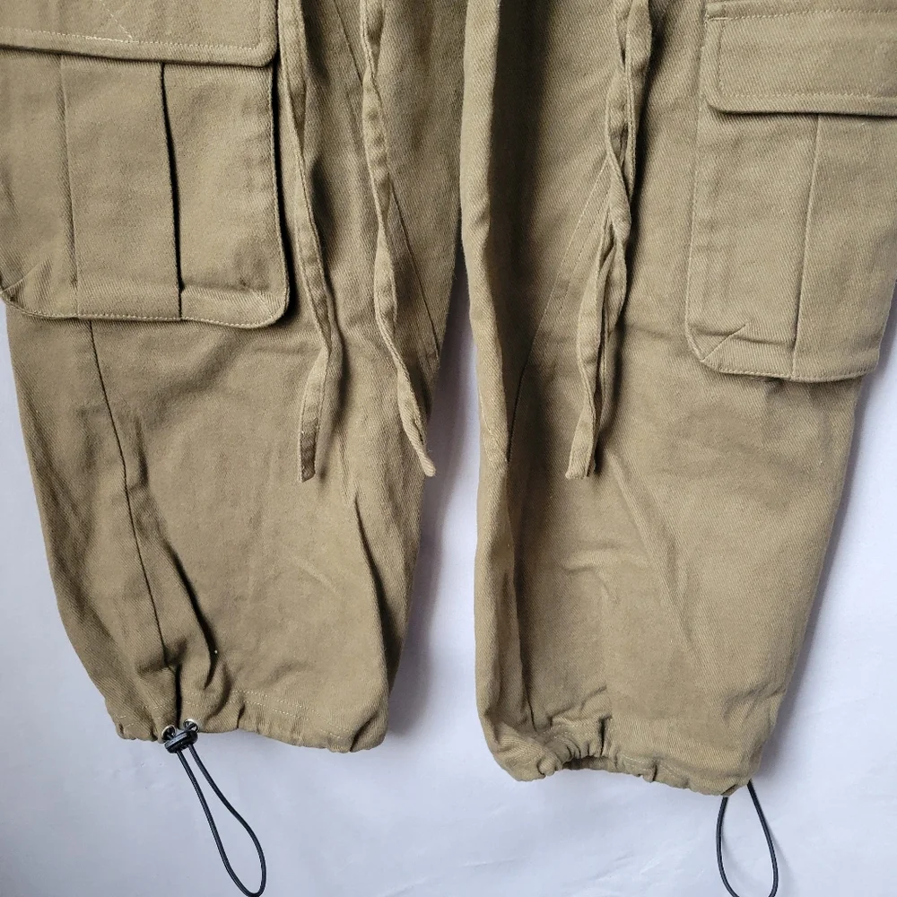 I.AM.GIA Olive Green Cargo Track Pants - Picture 9 of 16